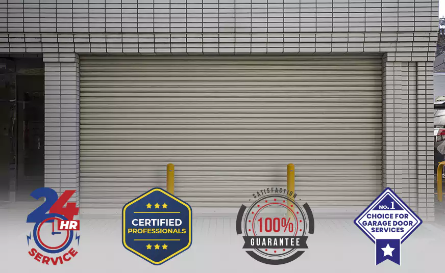 New Amarr Automatic Roll Up Garage Doors Installation in Pembroke Pines, FL