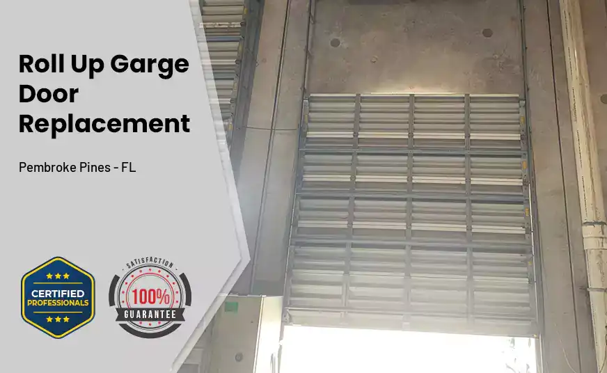 Roll Up Garage Door Replacement Pembroke Pines - FL