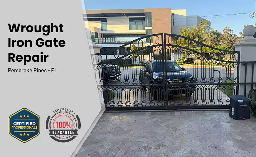  Wrought Iron Gate Repair Pembroke Pines - FL 